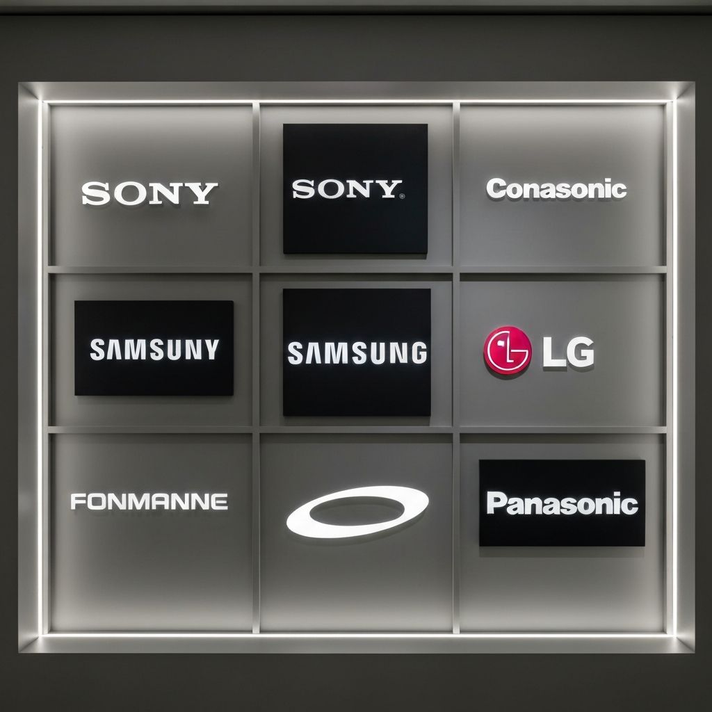 Various TV and Electronics Brands We Service